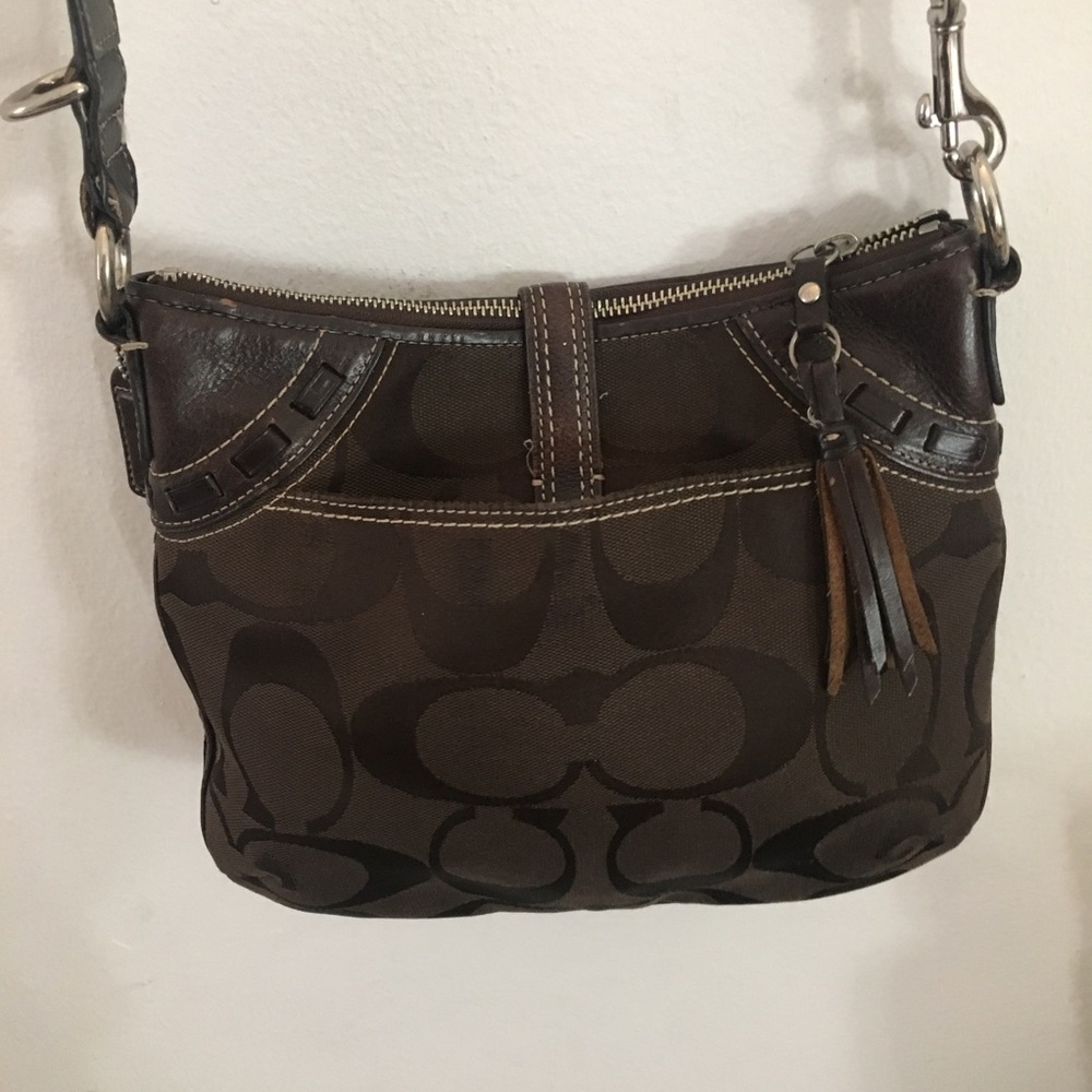 Coach Crossbody Python Crossbody Bag! - image 6